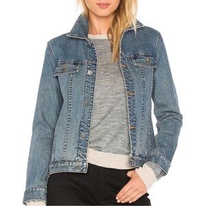 A.P.C. brandy blouson Denim jean jacket stretch